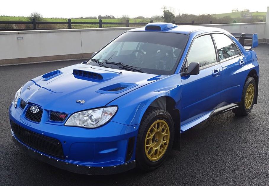 Te koop de laatste Subaru van Colin McRae