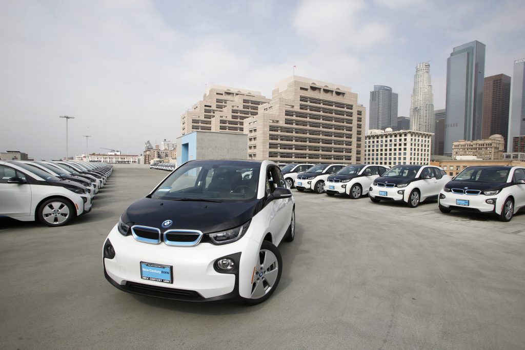 BMW i3 wordt politiewagen in Los Angeles