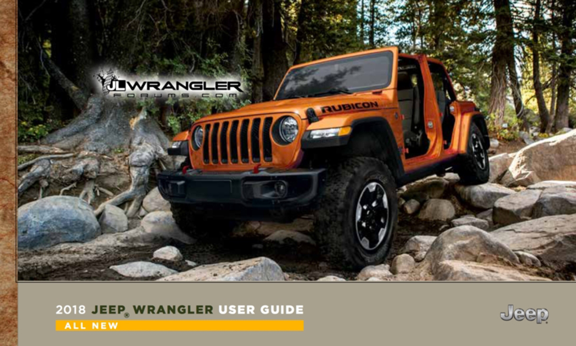 Jeep Wrangler Laat Zich Zien In Handleiding