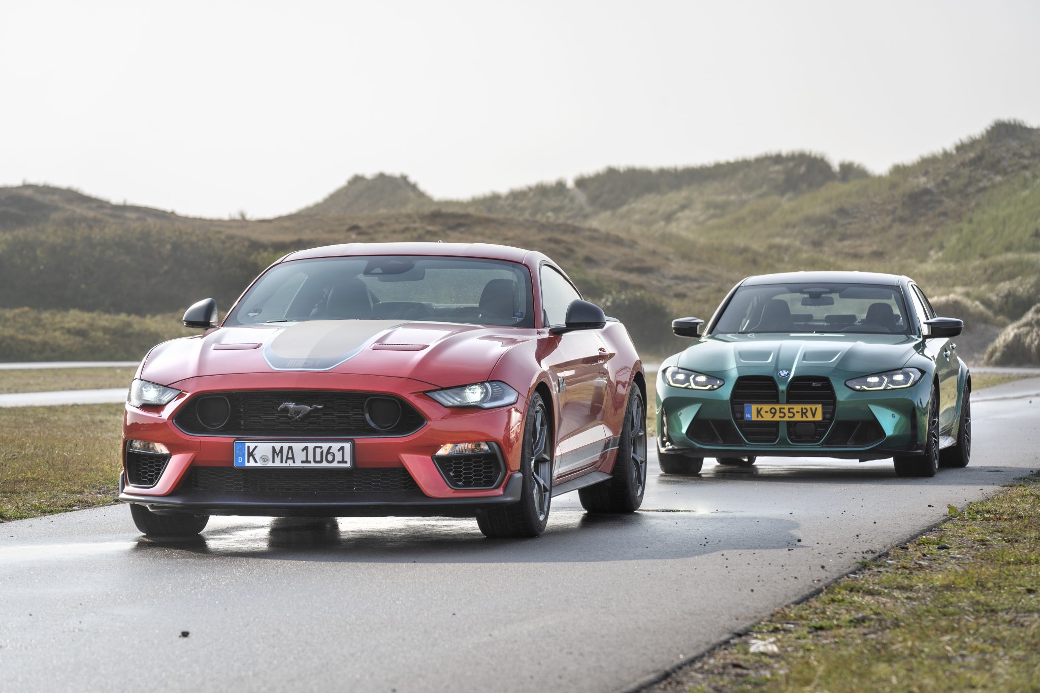 Autovisie magazine BMW M3 Ford Mustang