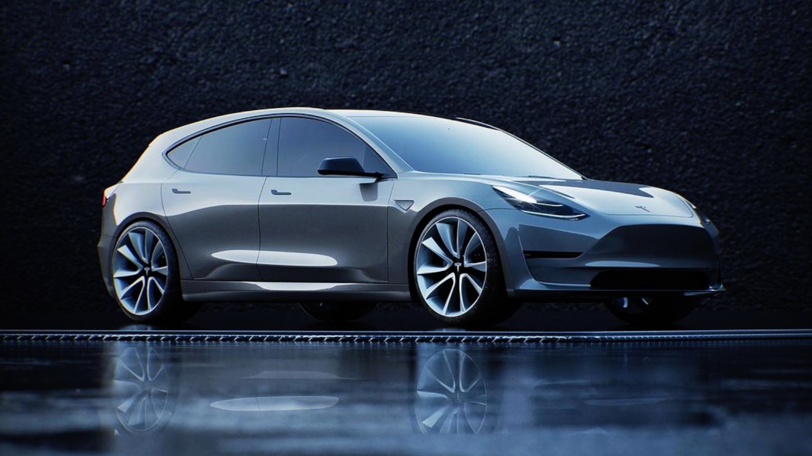 Wordt de nieuwe Tesla Model 3 hatchback?