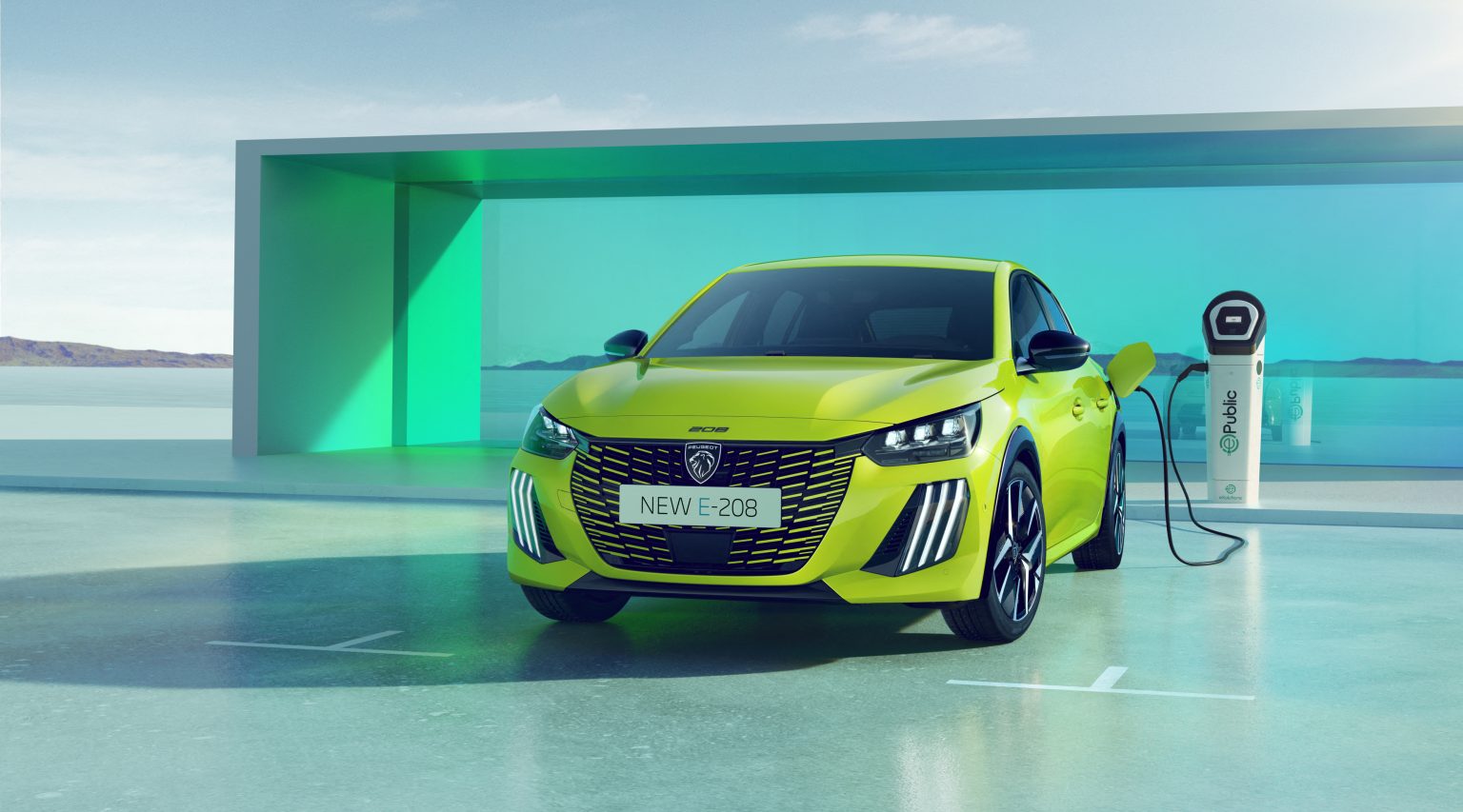 elektrische auto's, Peugeot 208, e-208, 2023, 2024, nieuw, update, facelift