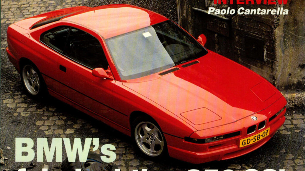 BMW 850 CSi, BMW M8, autovisie, covermodel