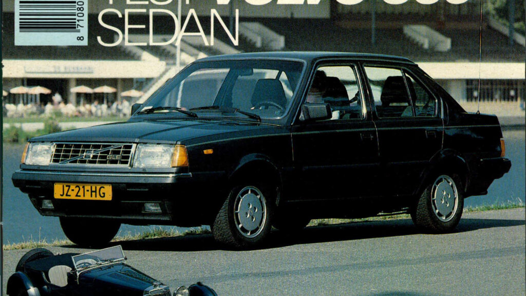 Volvo 360 sedan, covermodel