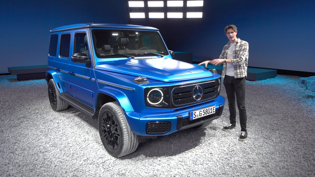 EV elektrische auto Mercedes-Benz G-Klasse Mercedes-Benz G 580 met EQ technologie