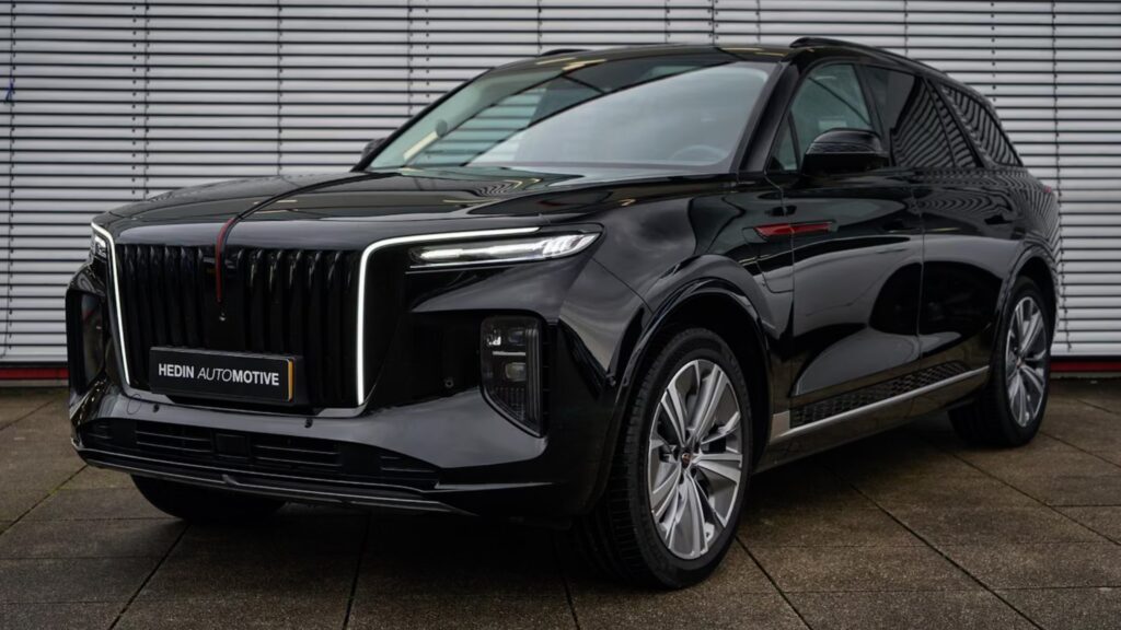 Hongqi E-HS9 EV elektrische auto Rolls-Royce Cullinan China Chinese auto occasion