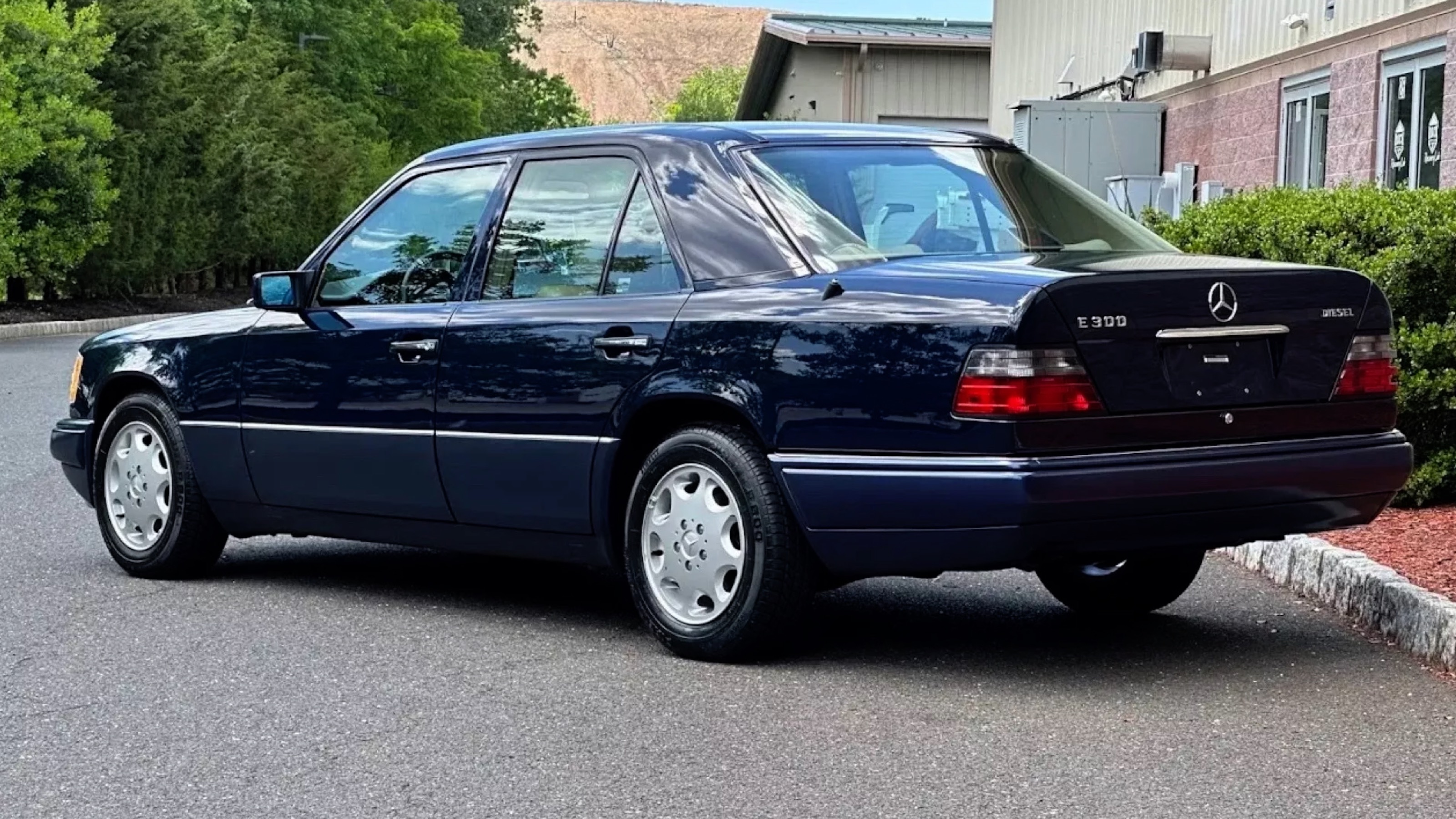 You’ll never guess how much this old Mercedes E 300 diesel costs
