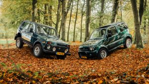 Lada Niva Suzuki Jimny offroad offroader offroaders terreinwagen occasion occasions betaalbaar tweedehands auto