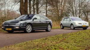 Franse luxe voor een habbekrats: Citroën C6 vs. Renault Vel Satis