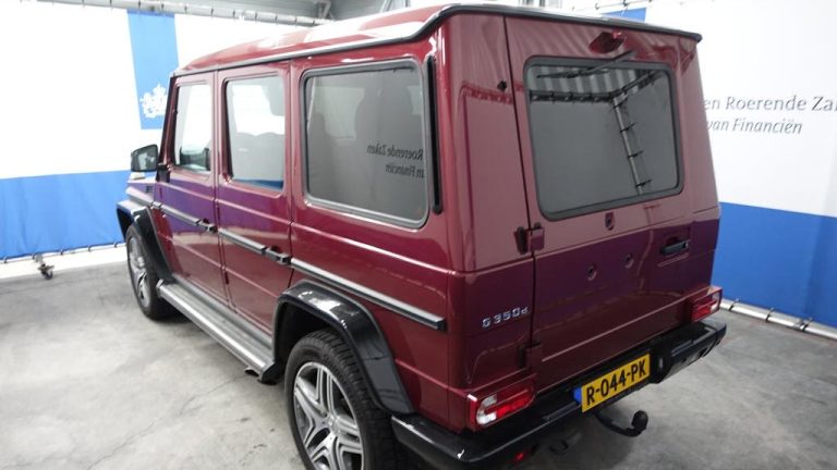 'Onopvallendste' Mercedes G 63 AMG van Nederland te koop bij Domeinen