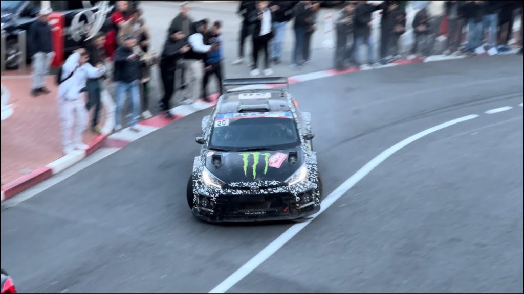 Oliver Solberg WRC2 rlly rallyrijder drift Monaco Rally Monte Carlo