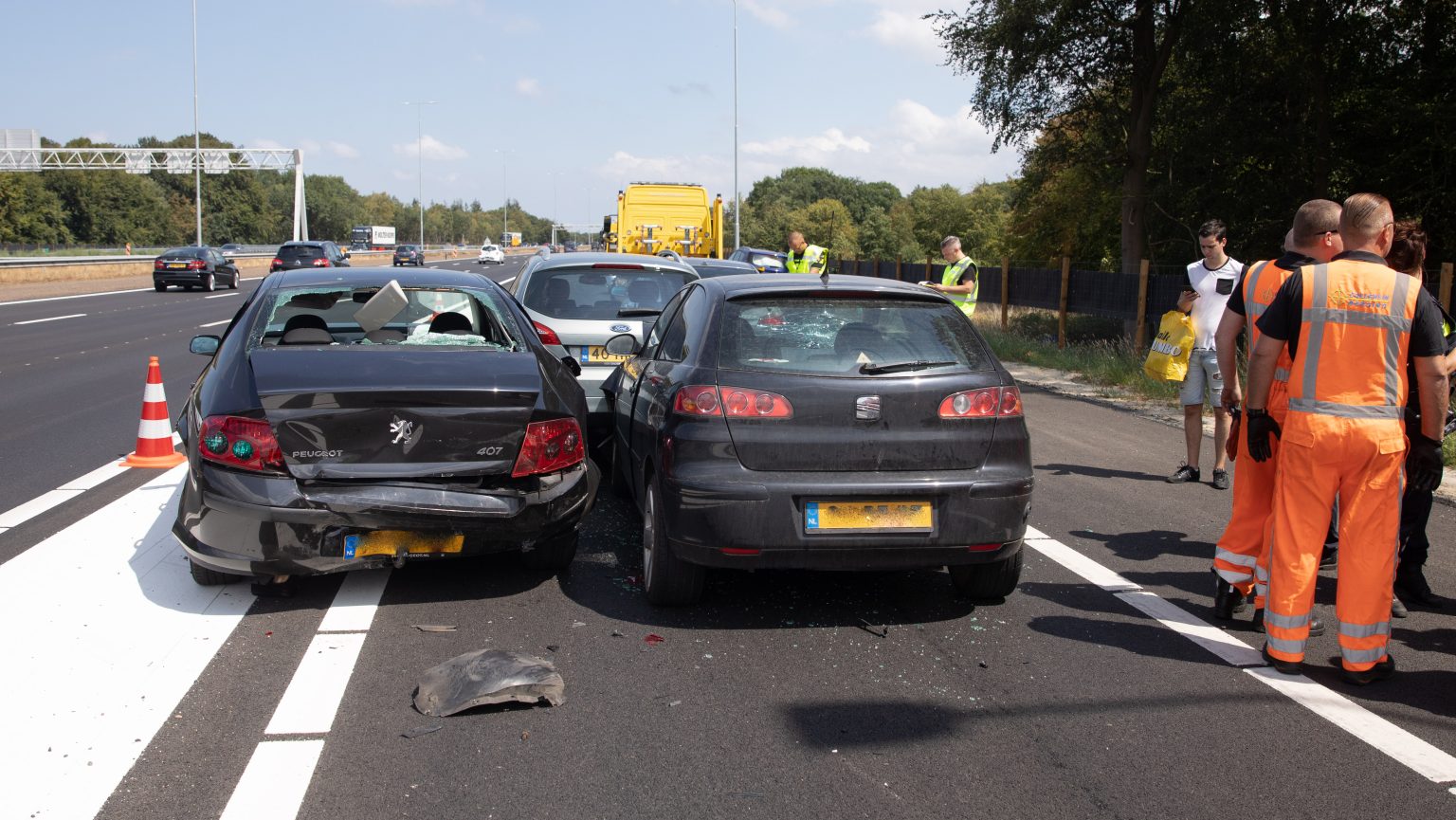 Ongeluk, Frankrijk, aanrijding